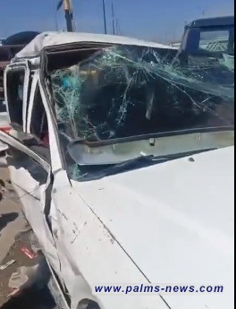 حادث سير مروع وسط ميسان يودي بحياة 4 أشخاص ويصيب اثنين بحالة حرجة